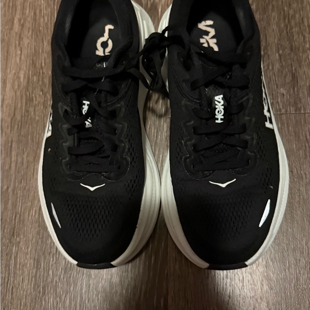 Hoka Bondi Black Running Shoes